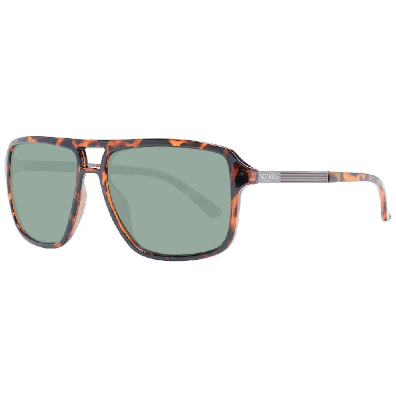 Guess  Men Men's Sunglasses Oval - Rimmed Sophisticated Look