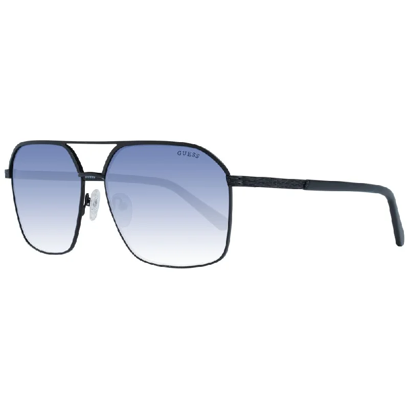 Guess  Men Men's Sunglasses Chunky Black - Frame Goth Look
