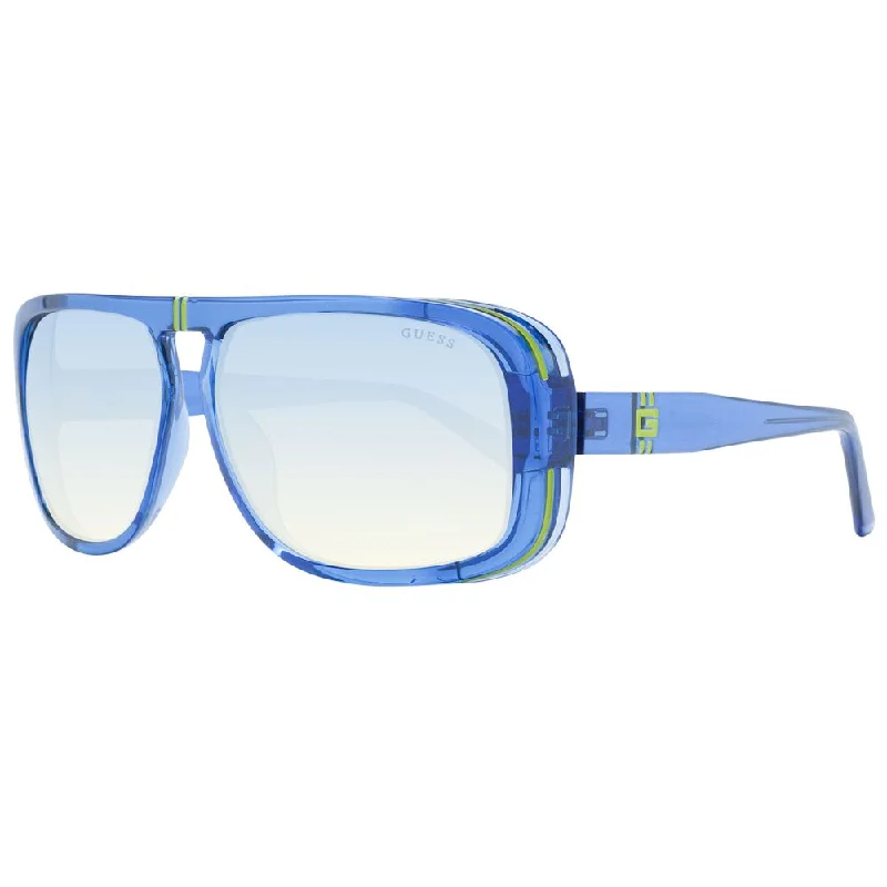 Guess  Men Men's Sunglasses Rectangle - Rimmed 