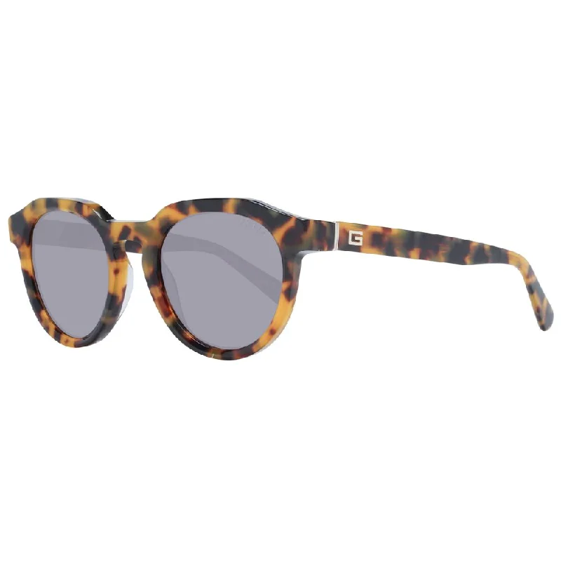 Guess  Men Men's Sunglasses Round - Rimmed Bohemian Look