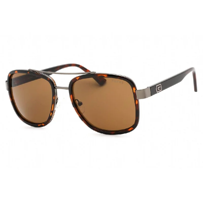 Guess  Metal Men's Sunglasses Wrap - Around Ski Goggles
