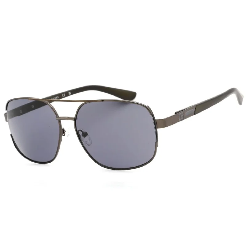 Guess  Metal Men's Sunglasses Steampunk - Inspired Goggles