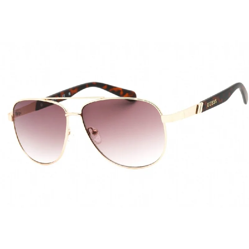 Guess  Metal Men's Sunglasses Two - Tone Frame Contrast