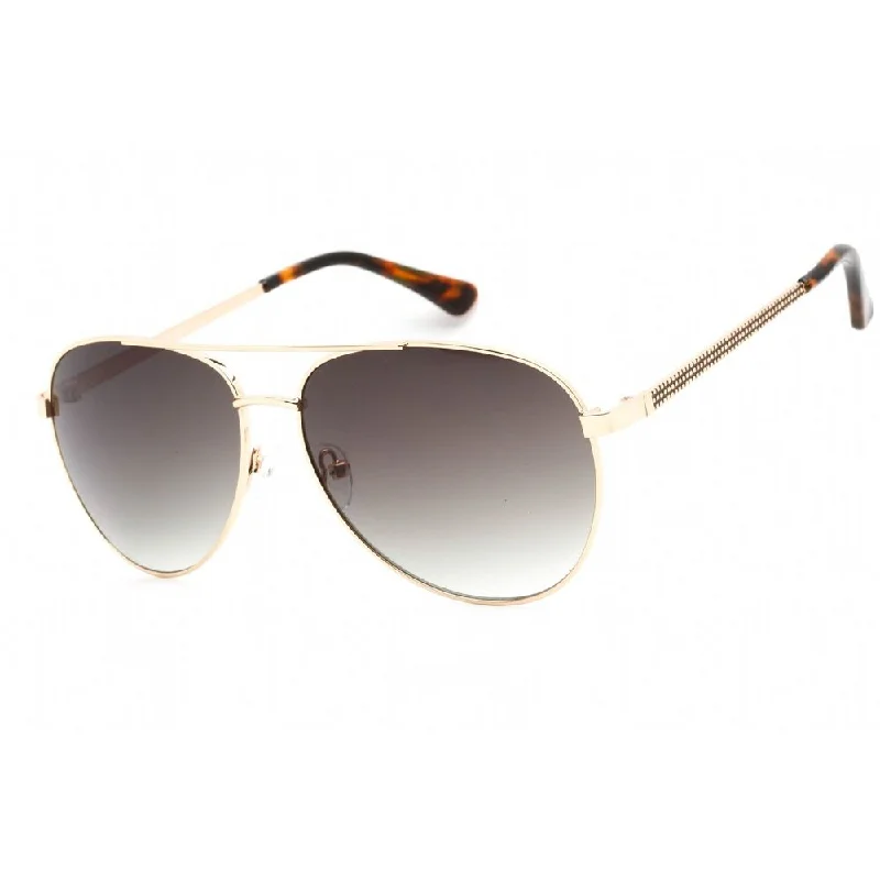 Guess  Metal Men's Sunglasses Vintage Horn - Rimmed Style