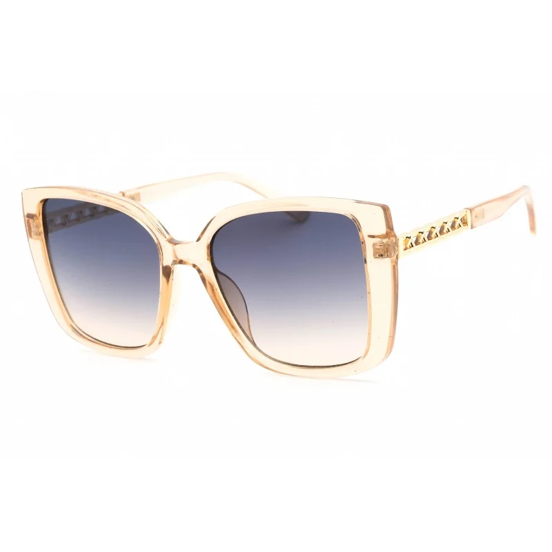 Guess Women's 57mm Biege Sunglasses GF0427-27W Rectangle - Rimmed 