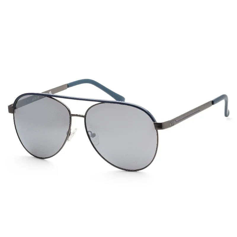Guess Women's 60mm Grey Sunglasses GF0172-08C Rectangle - Rimmed 