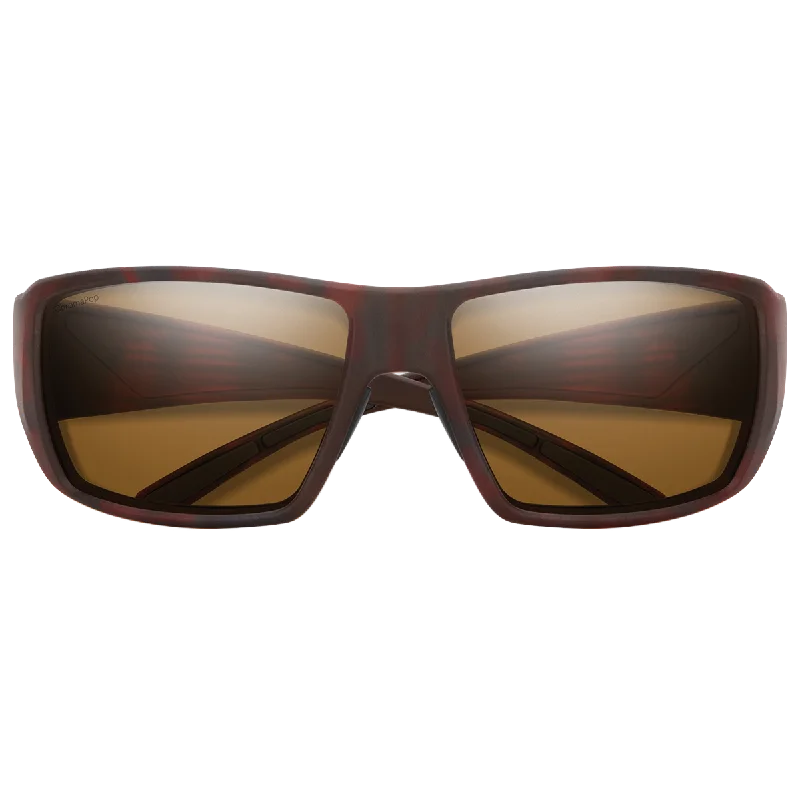 Guide's Choice - Matte Havana/ChromaPop Polarized Brown Rectangle - Rimmed 