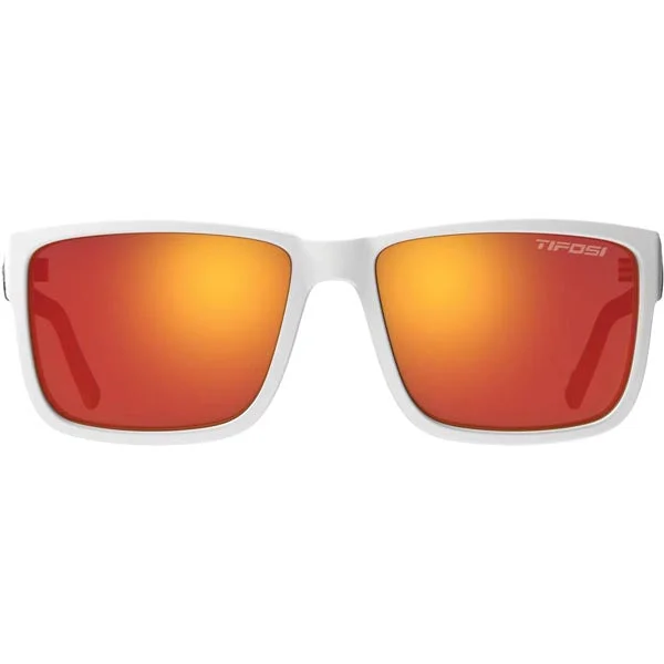 Hagen XL - Matte White/Smoke Red Retro - Inspired 