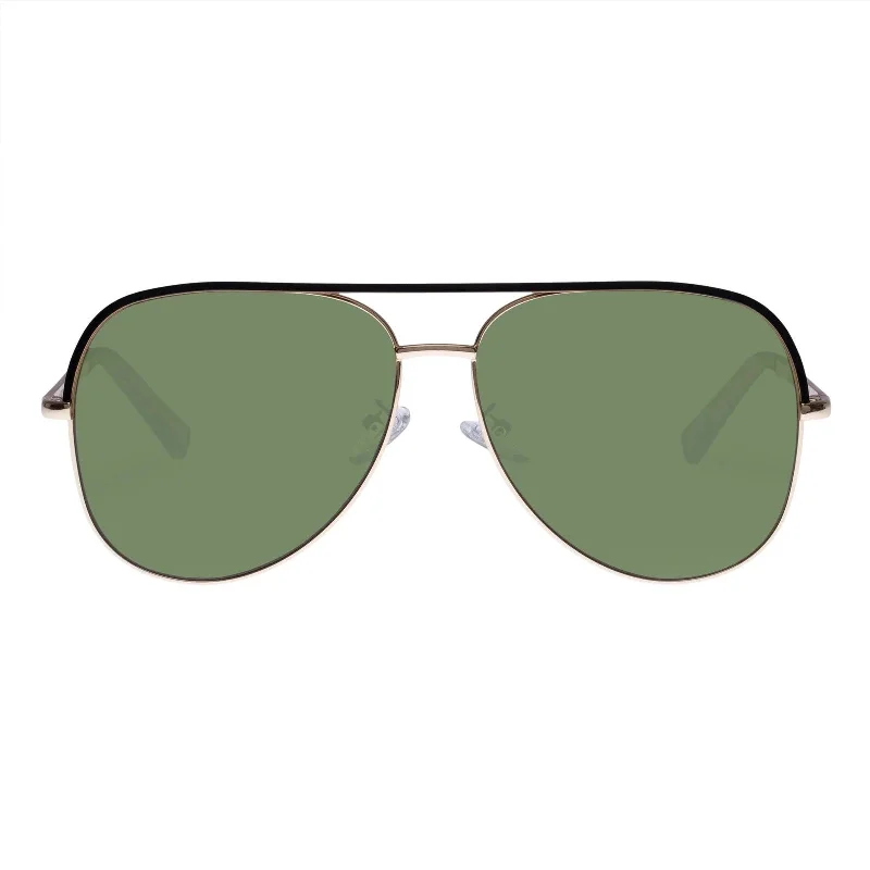 Hey Bby (Gold + Black) Transparent Frame Trend