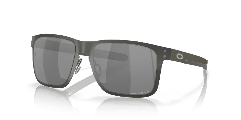 Holbrook Sunglasses - Matte Gunmetal/Prizm Black Polarized Lenses Wire - Frame Intellectual Look Holbrook Sunglasses - Matte Gunmetal/Prizm Black Polarized Lenses Wire - Frame Intellectual Look