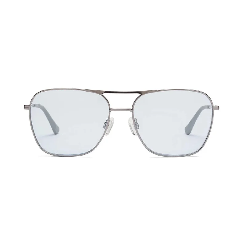 Hooper Reading Glasses (Polished Gunmetal) Clip - On Sunglasses Convenience