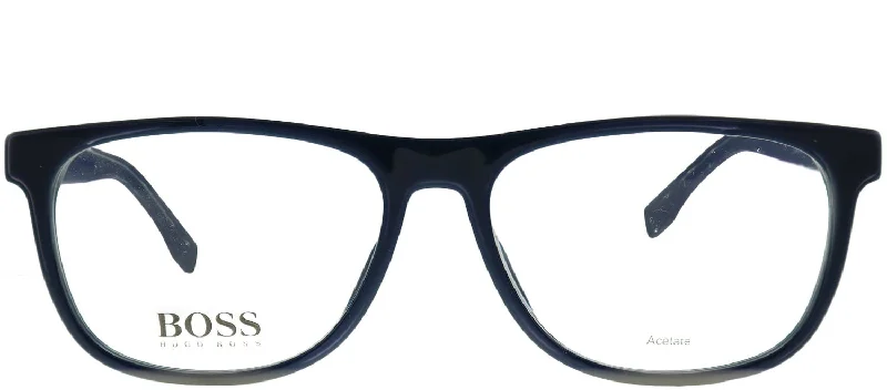Boss BOSS 0985 Rectangular Eyeglasses Retro Round - Frame Look