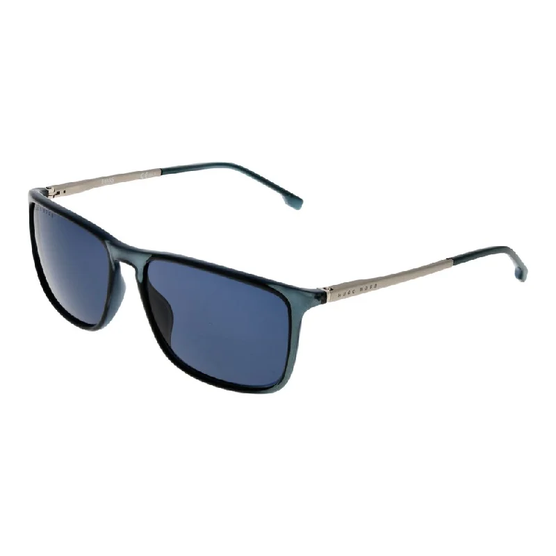 Hugo Boss  Men Men's Sunglasses Wood - Grain Accent Natural Look