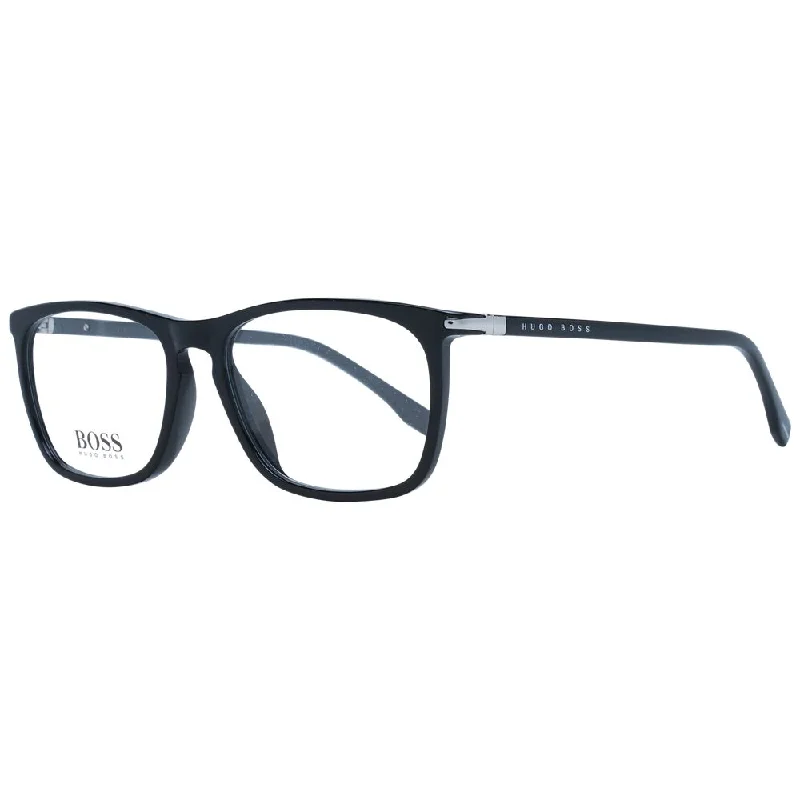 Hugo Boss  Men Optical Men's Frames Round - Rimmed Bohemian Look