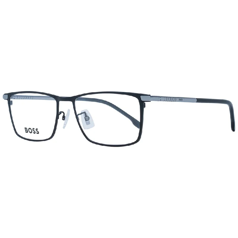 Hugo Boss  Men Optical Men's Frames Oval - Rimmed Sophisticated Look