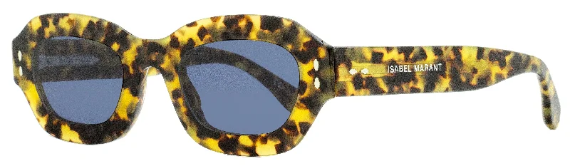 Isabel Marant Women's Geometric Sunglasses IM0052S EPZKU Yellow Havana 49mm Polarized - Lens Fishing Style Isabel Marant Women's Geometric Sunglasses IM0052S EPZKU Yellow Havana 49mm Polarized - Lens Fishing Style
