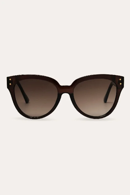 Janine Sunglasses Tortoiseshell Pattern Aesthetic