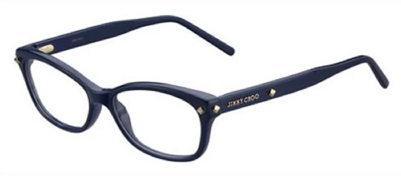 Jimmy Choo JC161 X2V Cat Eye Eyeglasses Transparent Frame Trend