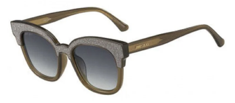 Jimmy Choo MAYEL/S VR 019A Clubmaster Sunglasses Steampunk - Inspired Goggles