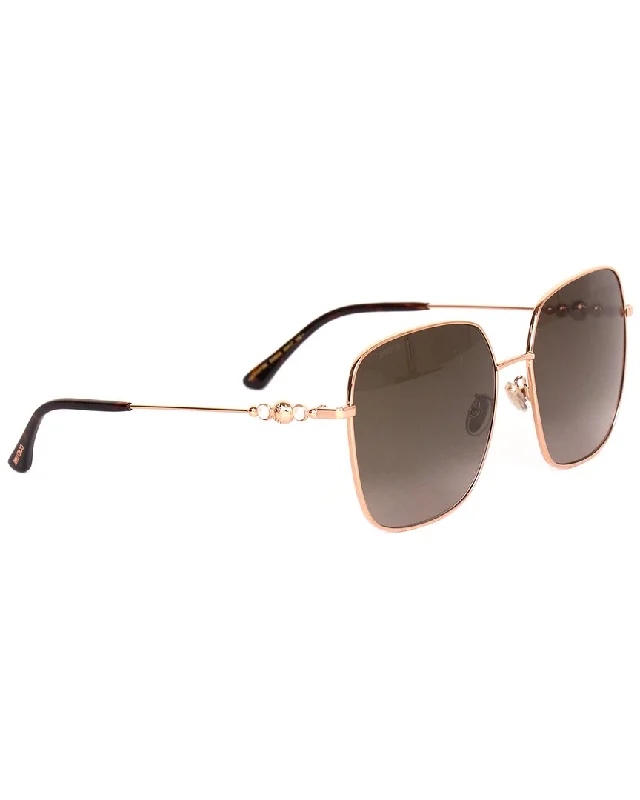 Jimmy Choo Women's Amora/F/SK 60mm Sunglasses Geometric - Patterned Frame Design