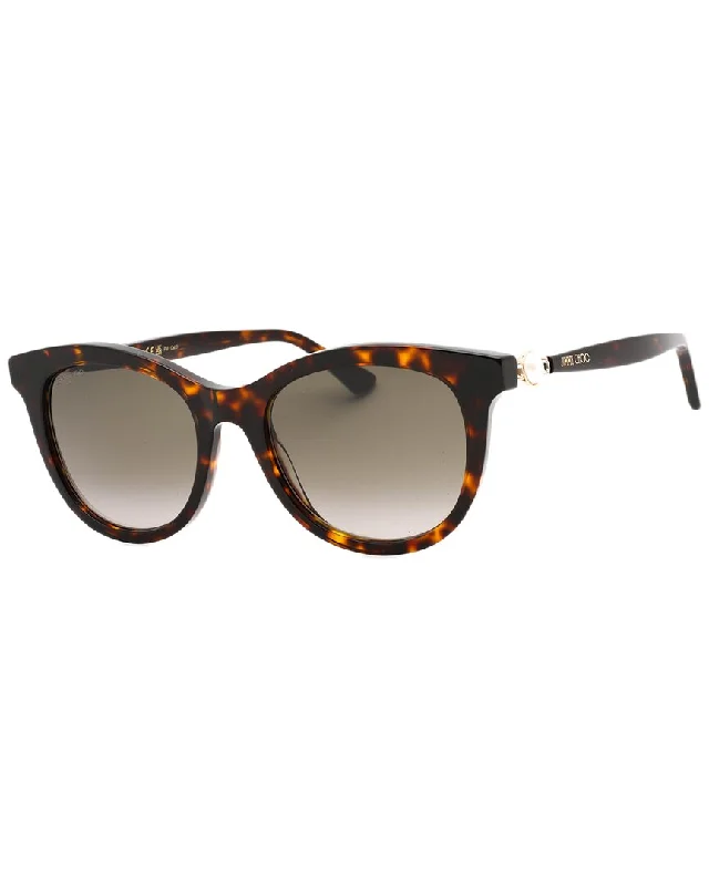Jimmy Choo Women's ANNABETH/S 51mm Sunglasses Translucent Frame Modern Aesthetic