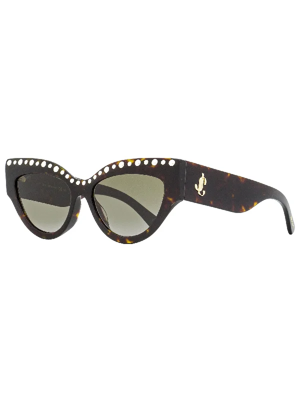 Jimmy Choo Women's Cat Eye Sunglasses Sonja/G/S 086HA Havana 55mm Rhinestone - Embellished Glam Design Jimmy Choo Women's Cat Eye Sunglasses Sonja/G/S 086HA Havana 55mm Rhinestone - Embellished Glam Design