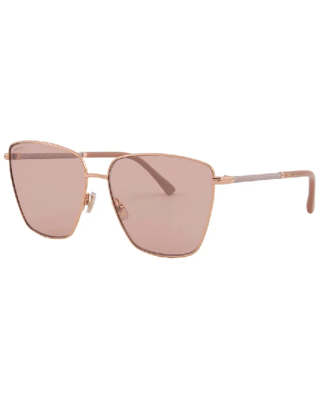 Jimmy Choo Women's LAVI/S 60mm Sunglasses Wayfarer Streetwear Style