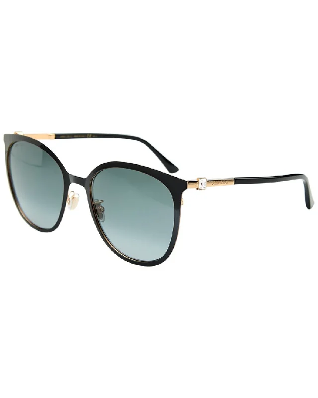 Jimmy Choo Women's Oria 56mm Sunglasses Cat - Eye Feminine Design