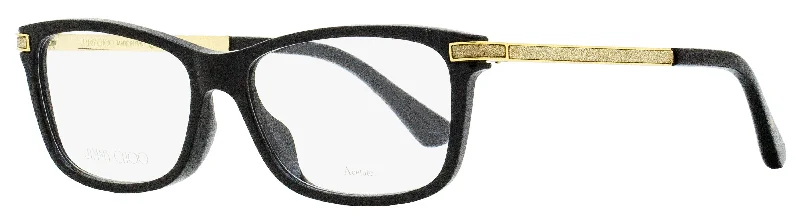 Jimmy Choo Women's Petite Eyeglasses JC268G 807 Black/Gold 52mm Colored - Lens Sports Style Jimmy Choo Women's Petite Eyeglasses JC268G 807 Black/Gold 52mm Colored - Lens Sports Style