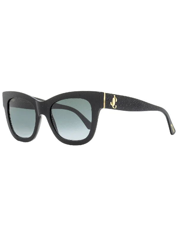 Jimmy Choo Women's Square Sunglasses Jan/S DXF9O Black/Gold/Glitter 52mm Gradient - Lens Jimmy Choo Women's Square Sunglasses Jan/S DXF9O Black/Gold/Glitter 52mm Gradient - Lens