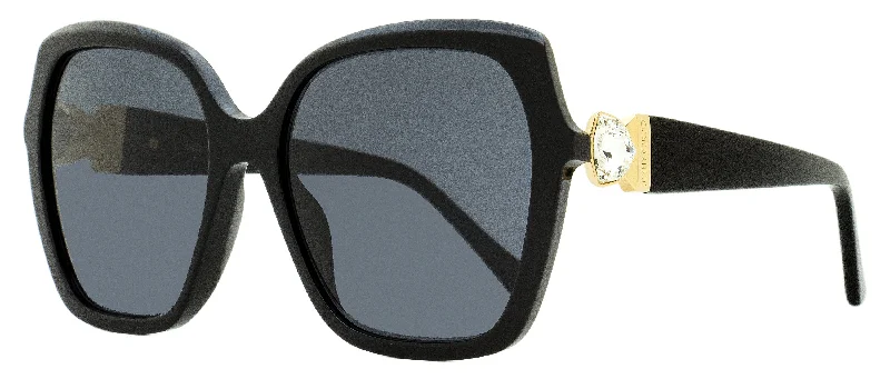 Jimmy Choo Women's Square Sunglasses Manon /G 807IR Black/Gold 57mm Steampunk - Inspired Goggles Jimmy Choo Women's Square Sunglasses Manon /G 807IR Black/Gold 57mm Steampunk - Inspired Goggles