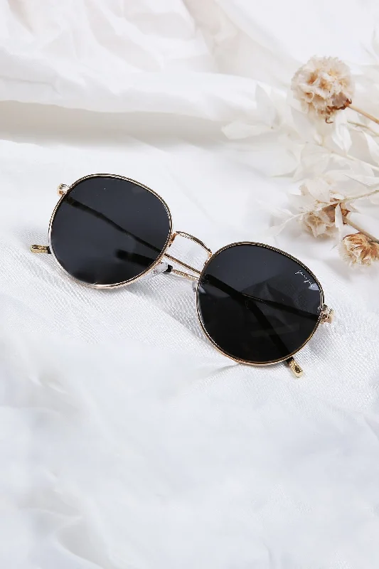 JJ Empire Sunglasses Gold // Black Magnetic - Attachment Style