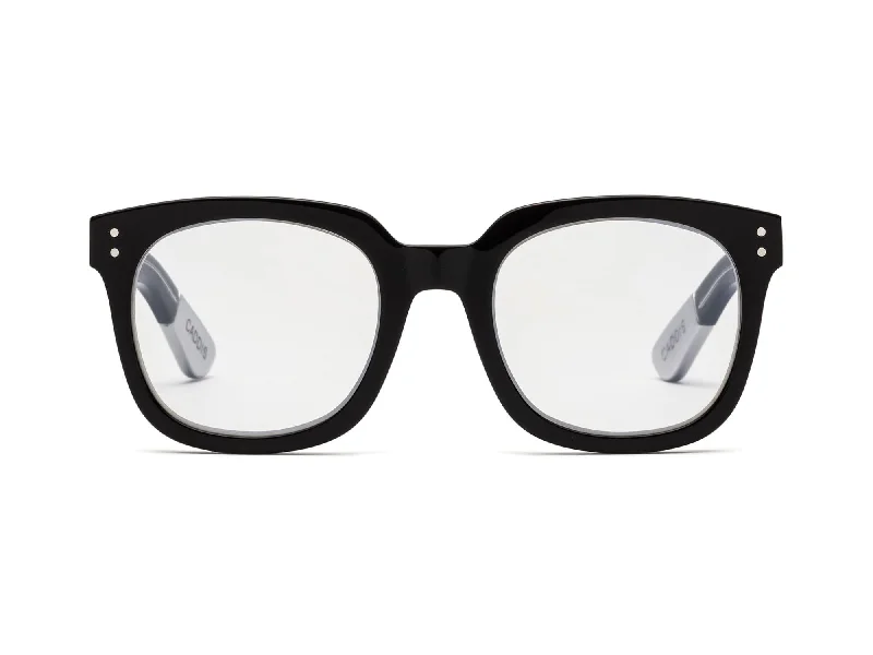 Caddis Jockamo Progressives in 80/20 Gloss Black/Vodka 3.00 Steampunk - Inspired Goggles