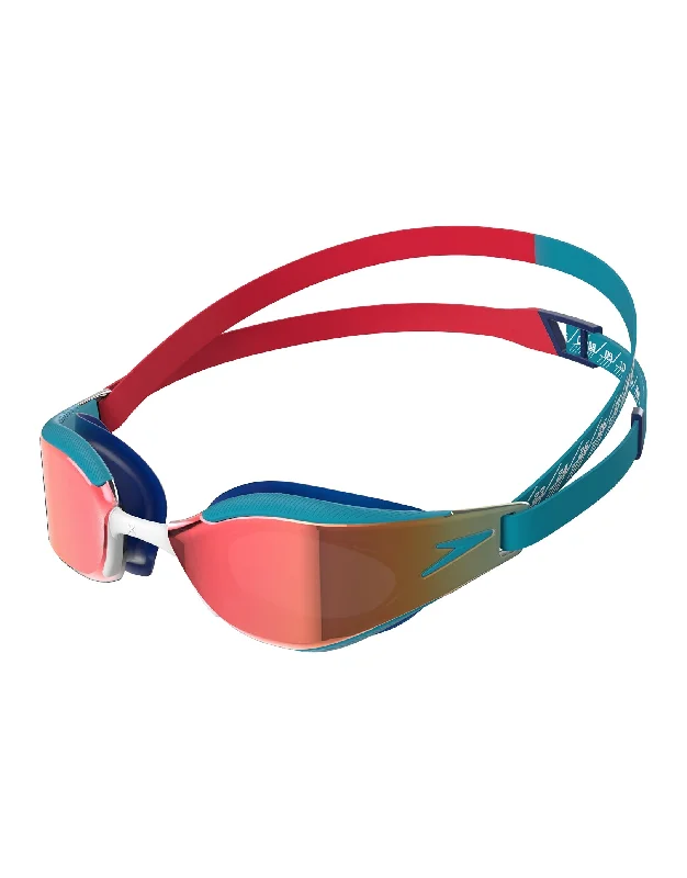 Junior Fastskin Hyper Elite Mirror Swim Goggle Flip - Up Dual - Purpose Design