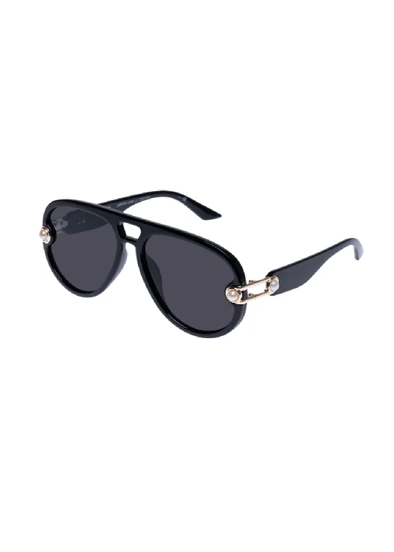 Jupiter Link - Black/Pearl Rectangle - Rimmed 