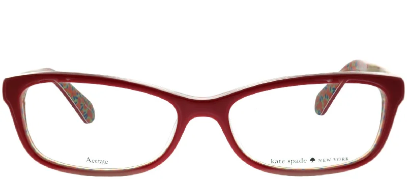 Kate Spade Jessalyn Rectangular Eyeglasses Rectangle Business Style