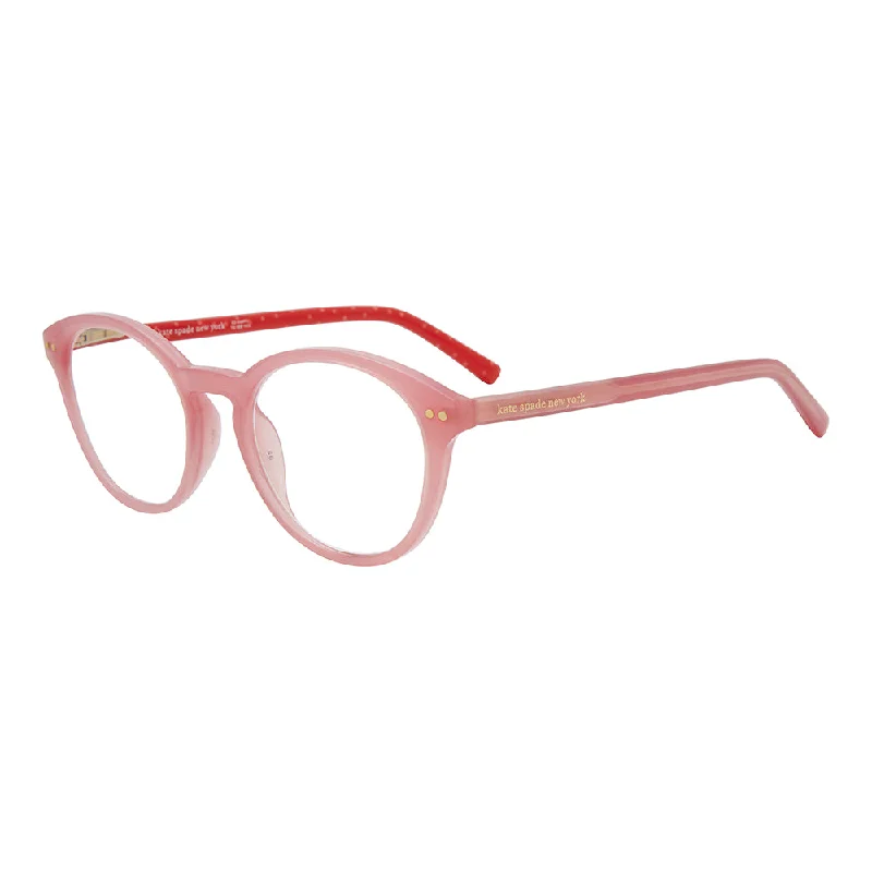 Kate Spade KS Kinslee 35J 0.00 Womens Round Eyeglasses 48mm Rhinestone - Embellished Glam Design Kate Spade KS Kinslee 35J 0.00 Womens Round Eyeglasses 48mm Rhinestone - Embellished Glam Design