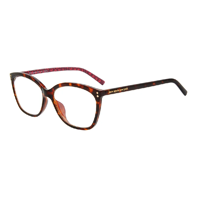 Kate Spade KS Milena 086 2.50 Womens Cat-Eye Reading Glasses 55mm Round - Rimmed Bohemian Look Kate Spade KS Milena 086 2.50 Womens Cat-Eye Reading Glasses 55mm Round - Rimmed Bohemian Look