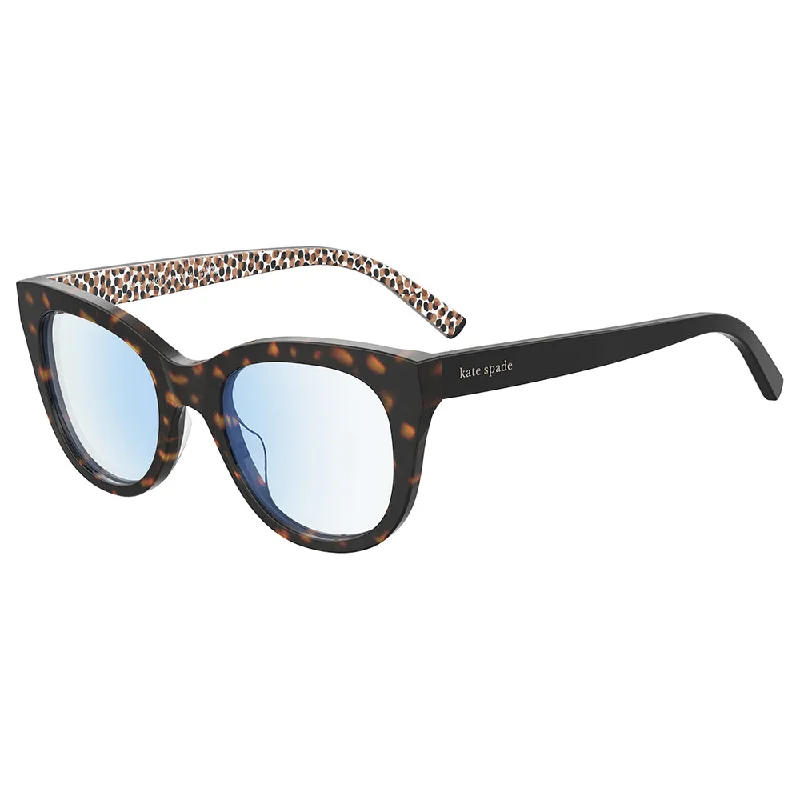 Kate Spade KS Odessa/BB 086 50mm 1.50 Womens Oval Reading Glasses 50mm Leather - Trimmed Luxe Style Kate Spade KS Odessa/BB 086 50mm 1.50 Womens Oval Reading Glasses 50mm Leather - Trimmed Luxe Style