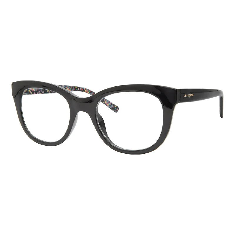 Kate Spade KS Odessa/BB 807 50mm Womens Oval Eyeglasses 50mm Art - Deco - Inspired Eyewear Kate Spade KS Odessa/BB 807 50mm Womens Oval Eyeglasses 50mm Art - Deco - Inspired Eyewear
