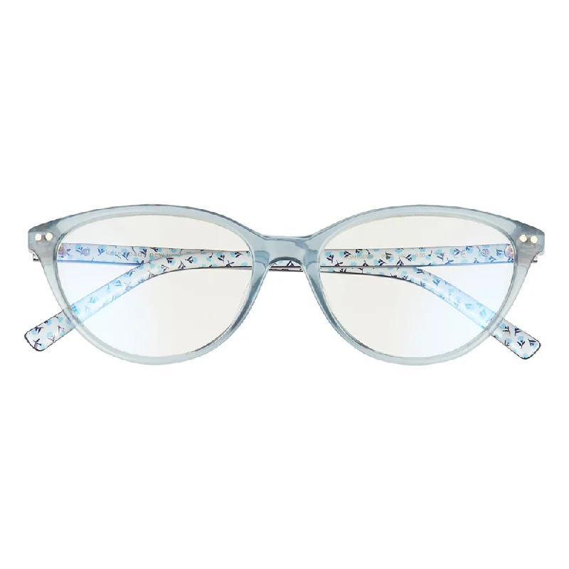 Kate Spade  KS Roanne/BB PJP 1.50 Womens Cat-Eye Reading Glasses 54mm Art - Deco - Inspired Eyewear