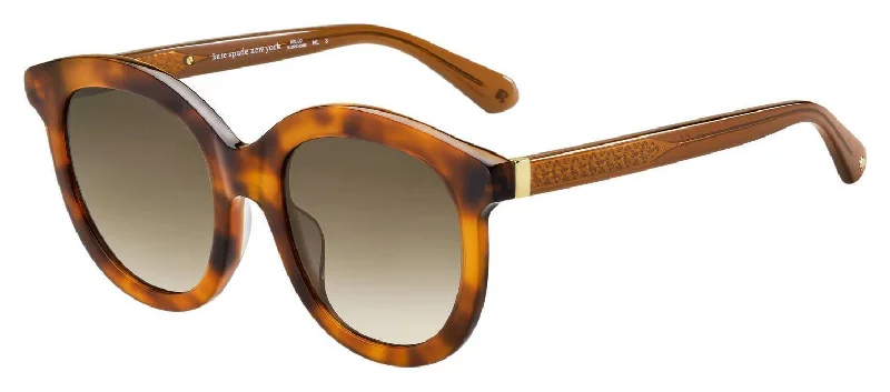 Kate Spade Lillian/G/S HA 009Q Oval Modified Sunglasses Oval - Shaped Academic Look