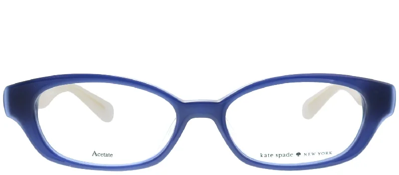 Kate Spade Low Bridge Fit Amedia/F Square Eyeglasses Clip - On Sunglasses Convenience