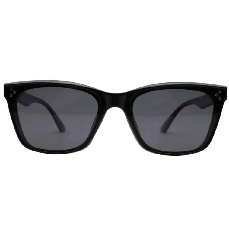 Kiki, Black/Smoke | I-SEA Wood - Grain Accent Natural Look