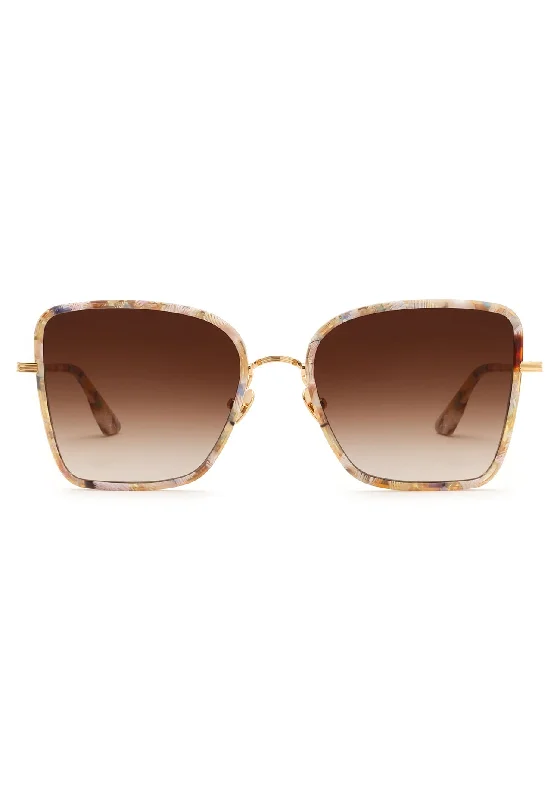 Krewe Jolene / 18K Titanium + Glace Transparent Frame Trend