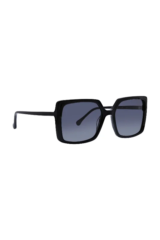 LA JOLLA SUNGLASS Matte - Finish Plastic Frame Look