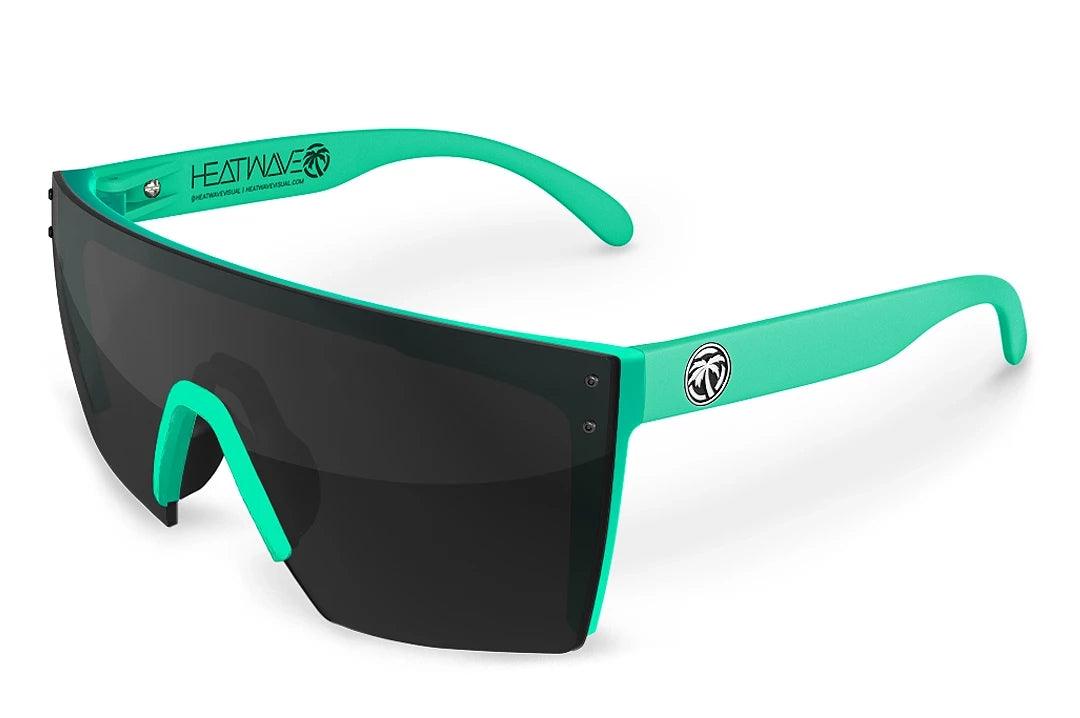 LAZER FACE SUNGLASSES: AQUA FRAME Z.87 Transparent Frame Trend