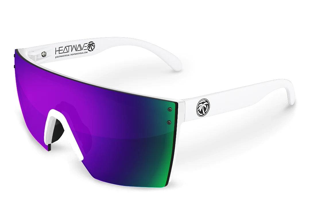 LAZERFACE WHITE ULTRA VIOLET POLARIZED Unisex Angular Frame Style