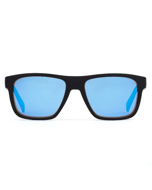 Matte Black / Mirror Blue / LIT Lens