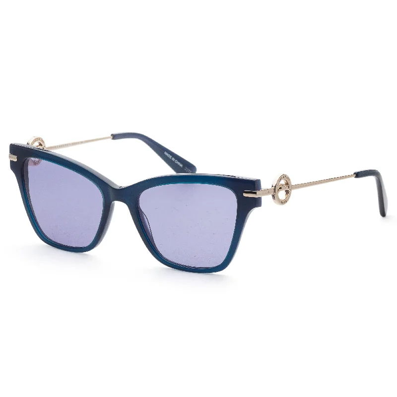 Longchamp Women's 52mm Blue Sunglasses Colored - Lens Sports Style